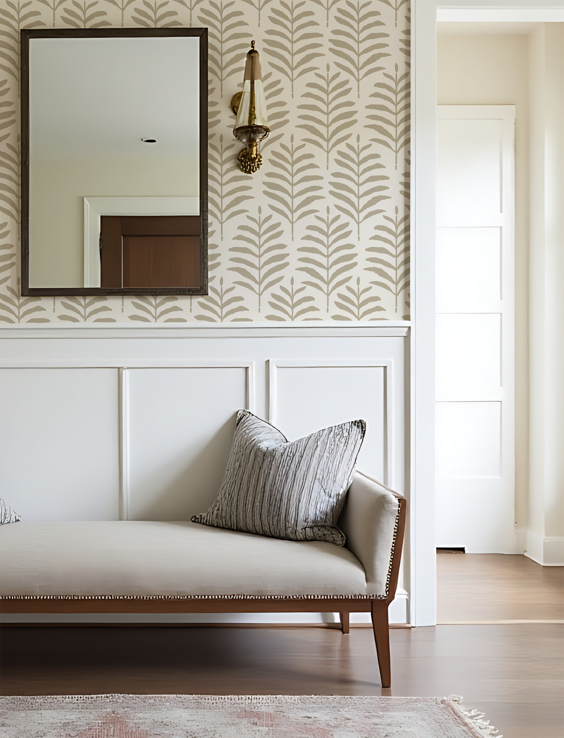 How to Wallpaper a Rented Home