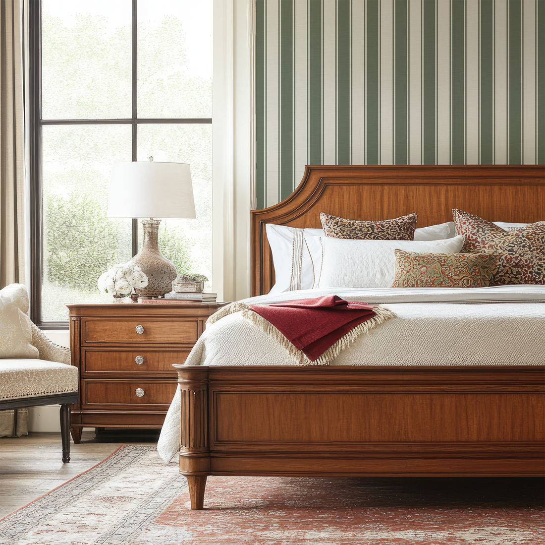 Coloured Bedroom Wallpaper: Choosing the Right Shade for Restful Sleep