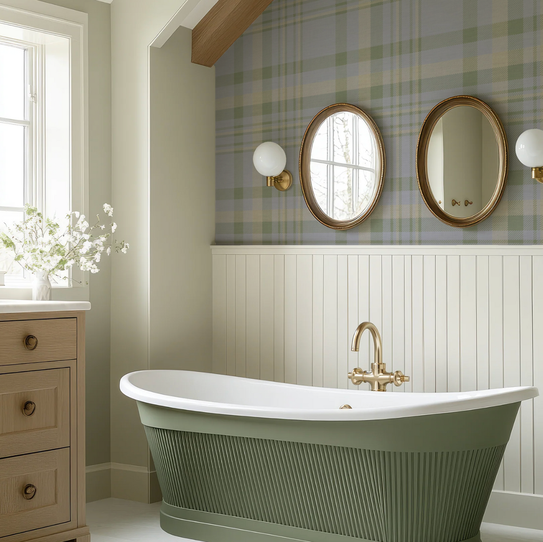 How to Choose Wallpaper for a Bathroom