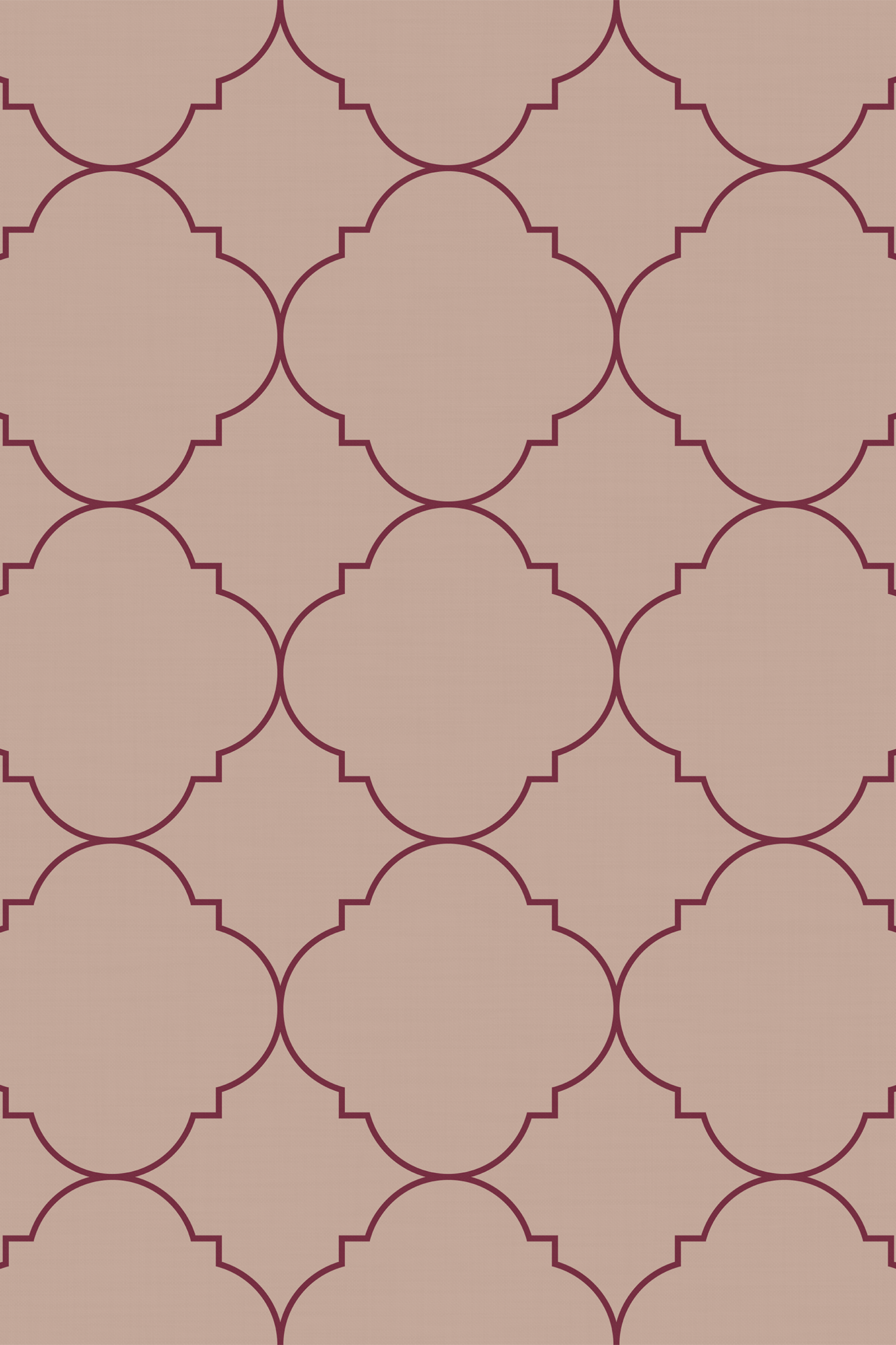 Anne Red Classic Trellis Design Wallpaper - Removable Wallpaper (Peel & Stick)