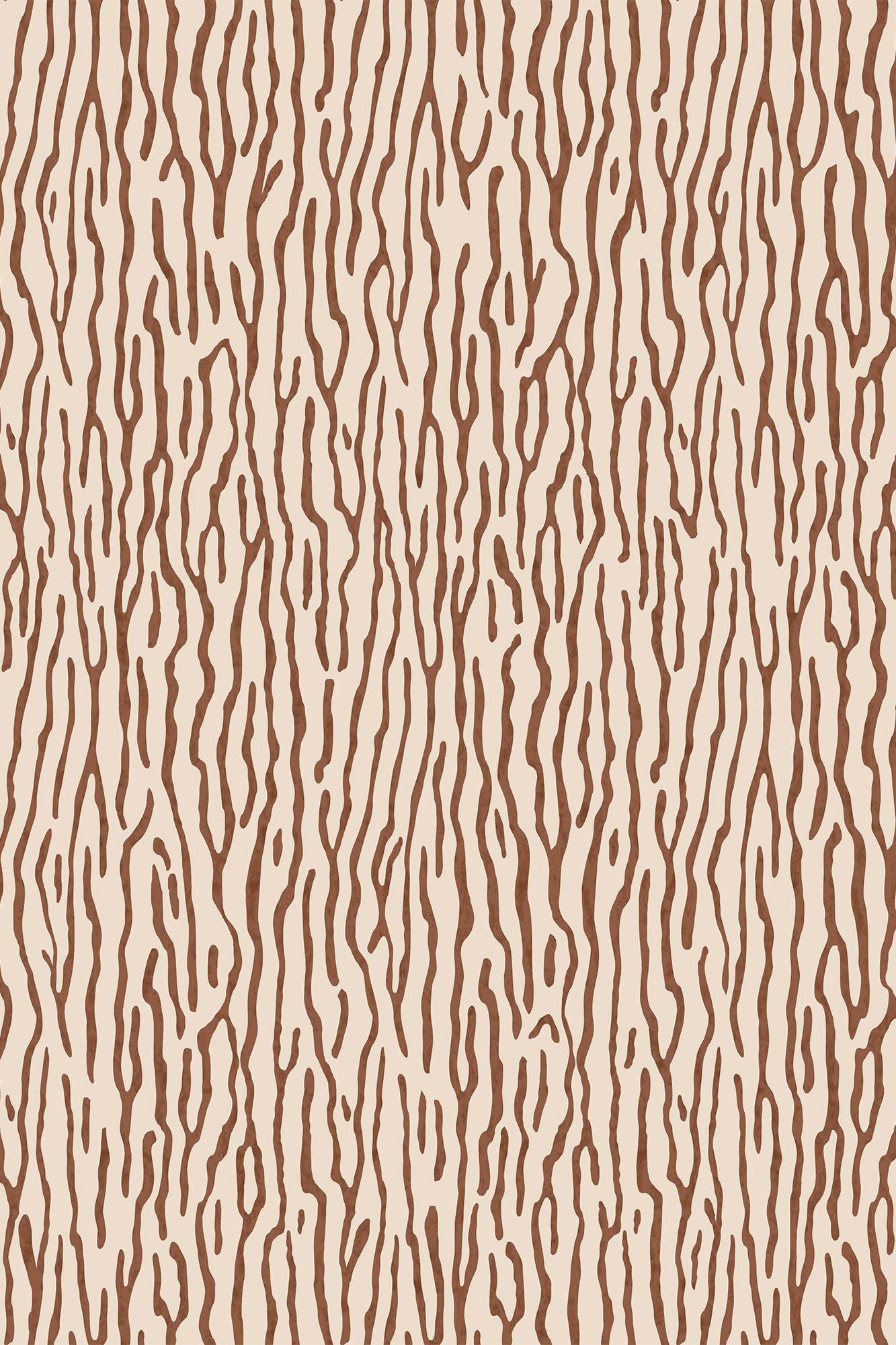 Ash Burnt Orange Tree Bark Textured Wallpaper - Removable Wallpaper (Peel & Stick)