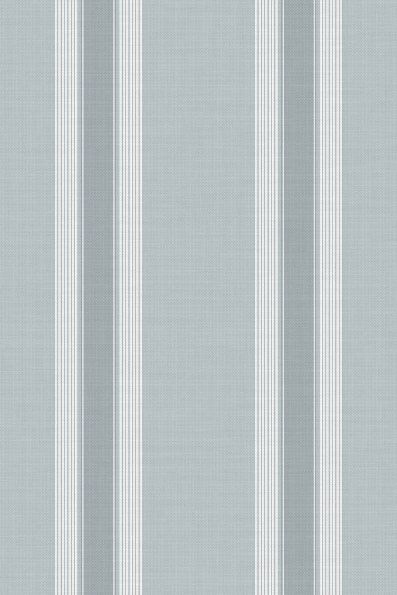 Benedict Blue and White Traditional Romantic Stripe Wallpaper - Removable Wallpaper (Peel & Stick)