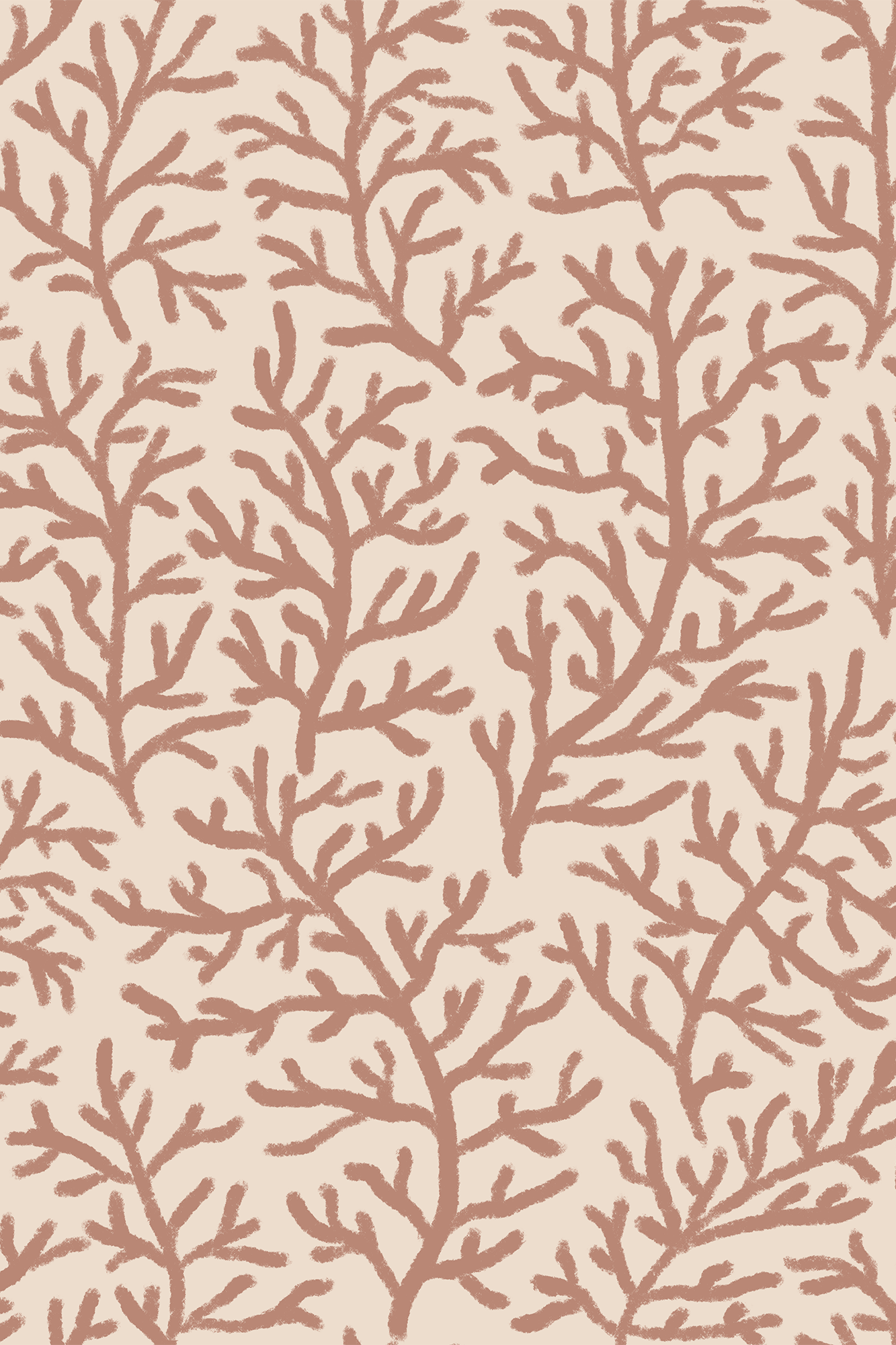 Caspian Tuscany Marine Coral Wallpaper - Removable Wallpaper (Peel & Stick)