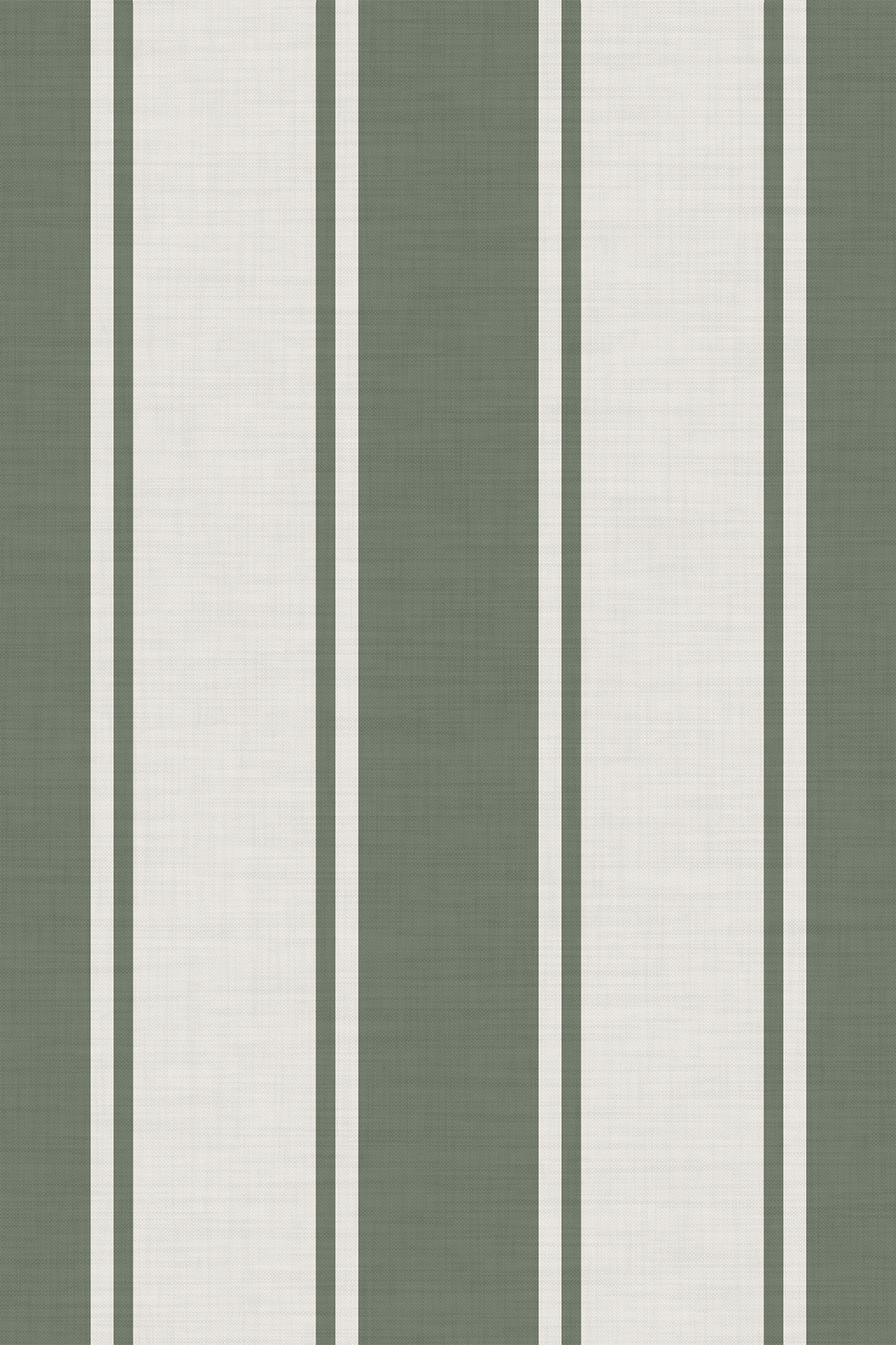 Harold Green Textured Broad Stripe Wallpaper - Removable Wallpaper (Peel & Stick)