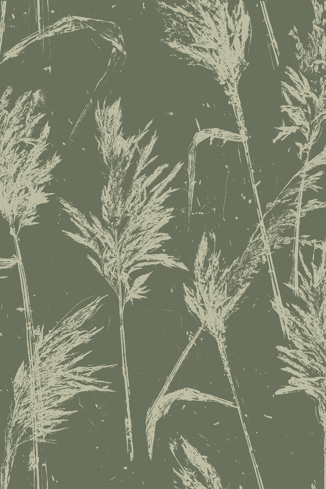 Leonard Green River Reeds Wallpaper - Removable Wallpaper (Peel & Stick)