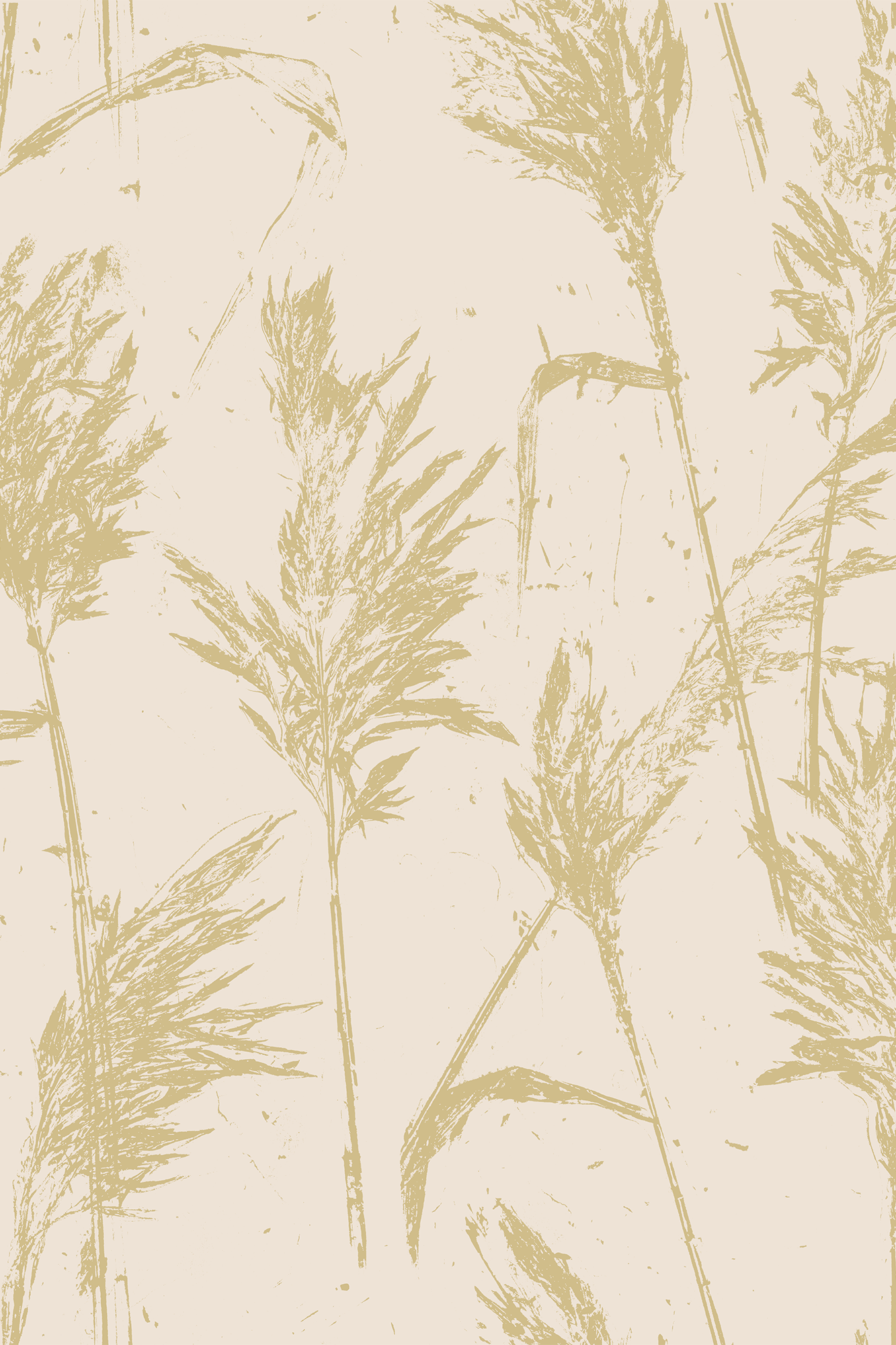 Leonard Yellow River Reeds Wallpaper - Removable Wallpaper (Peel & Stick)