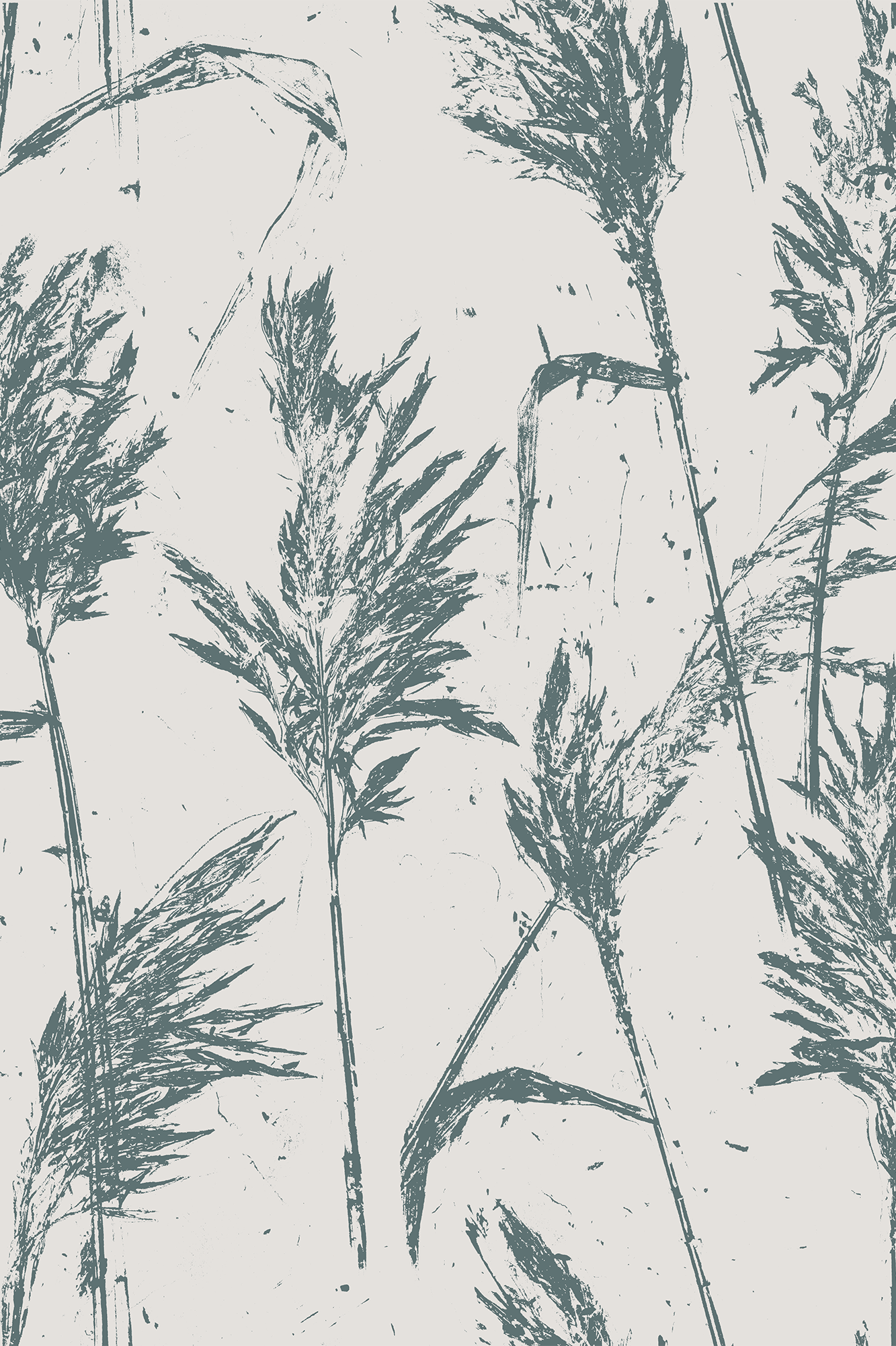 Leonard River Reeds Wallpaper - Removable Wallpaper (Peel & Stick)