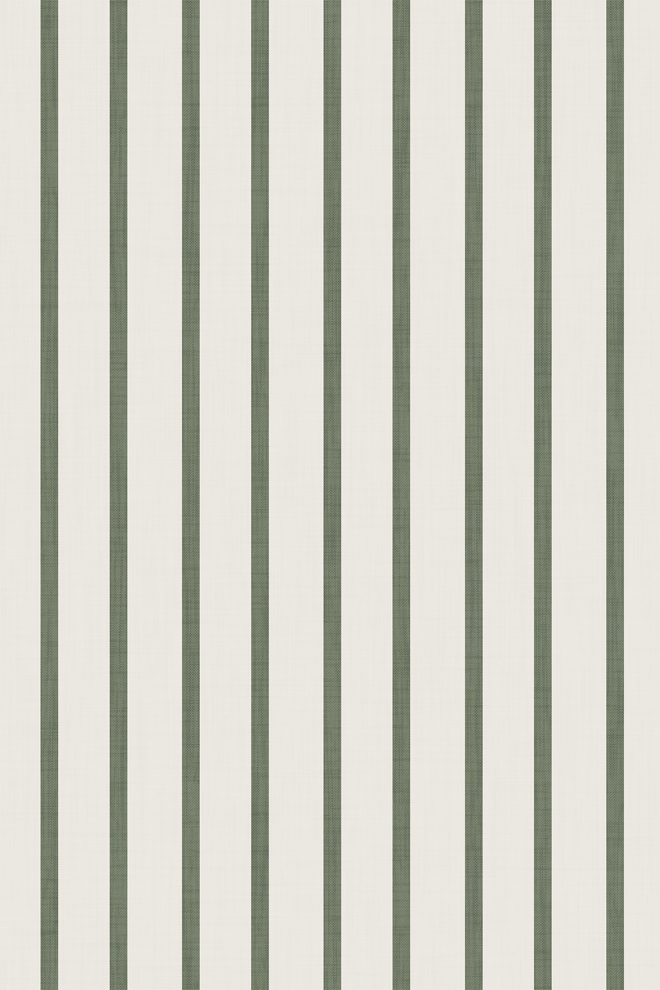 Riva Green Linen Stripe Wallpaper - Removable Wallpaper (Peel & Stick)