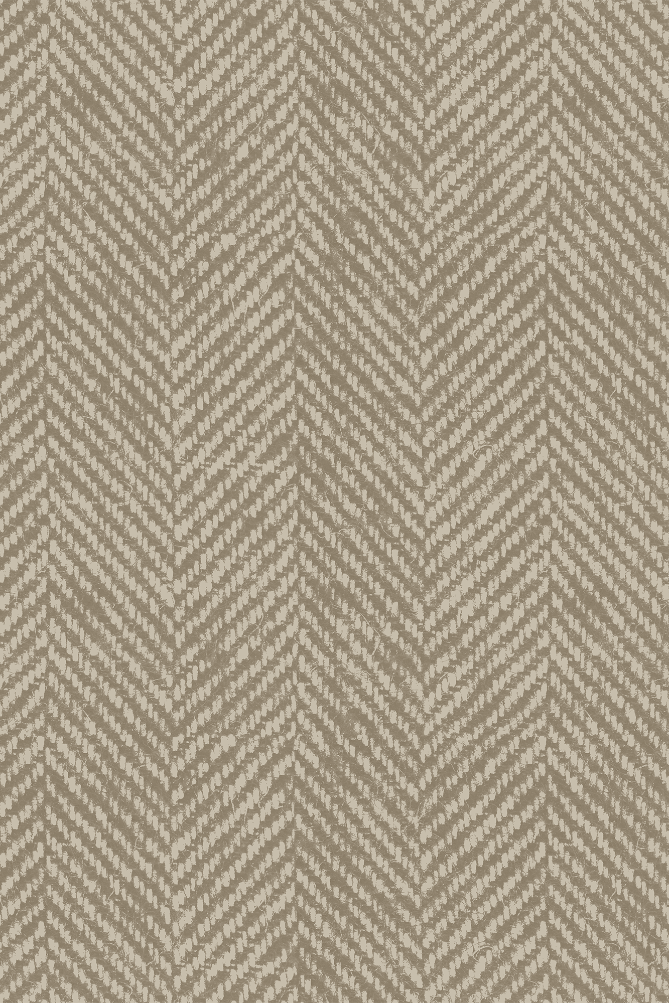 Alfred Brown Herringbone Textured Wallpaper - Removable Wallpaper (Peel & Stick)
