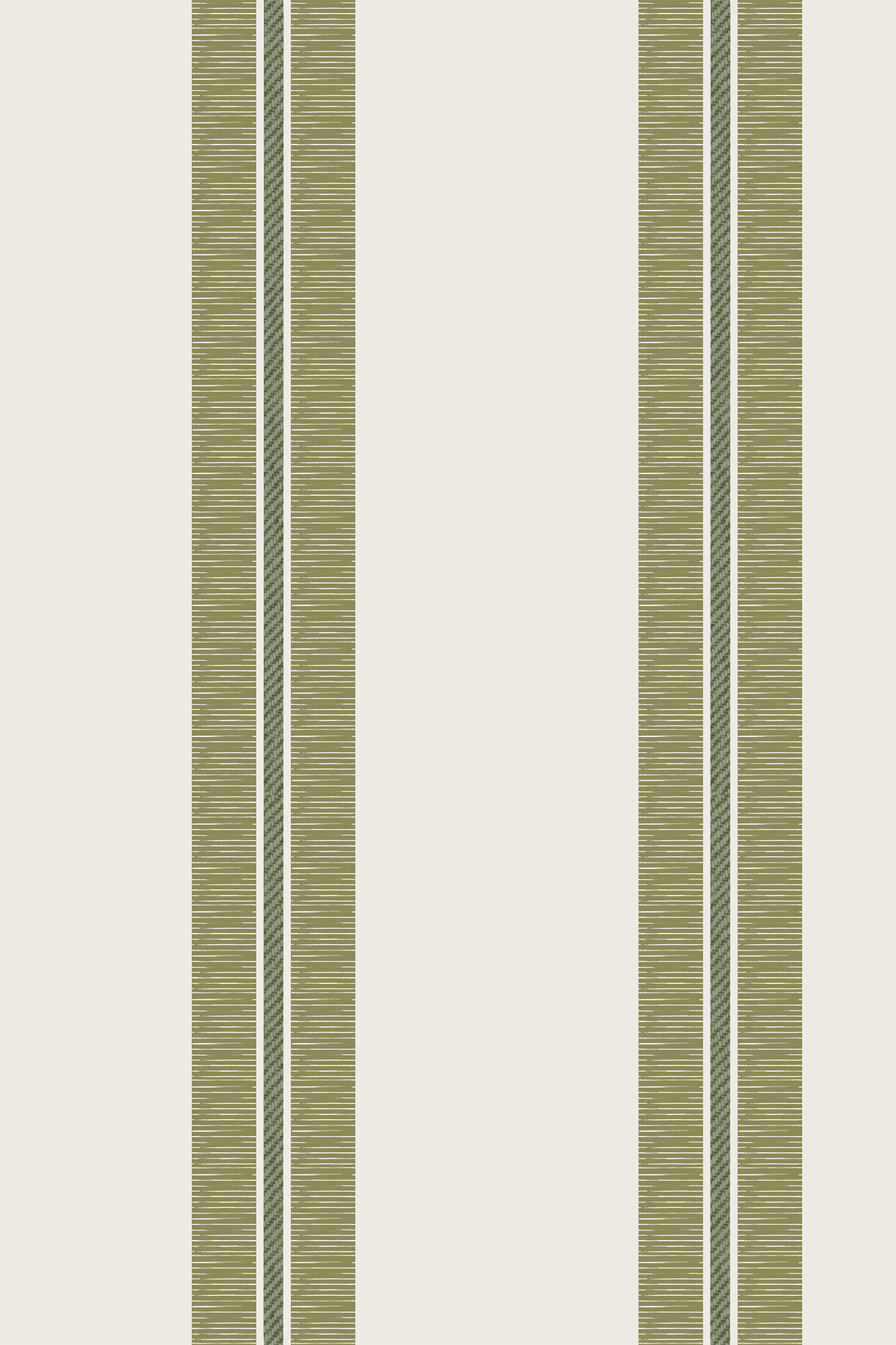 Atlas Green Coastal Textured Stripe Wallpaper - Removable Wallpaper (Peel & Stick)