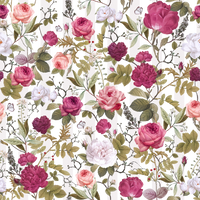 Rosalie  Pattern - Summer Colourway