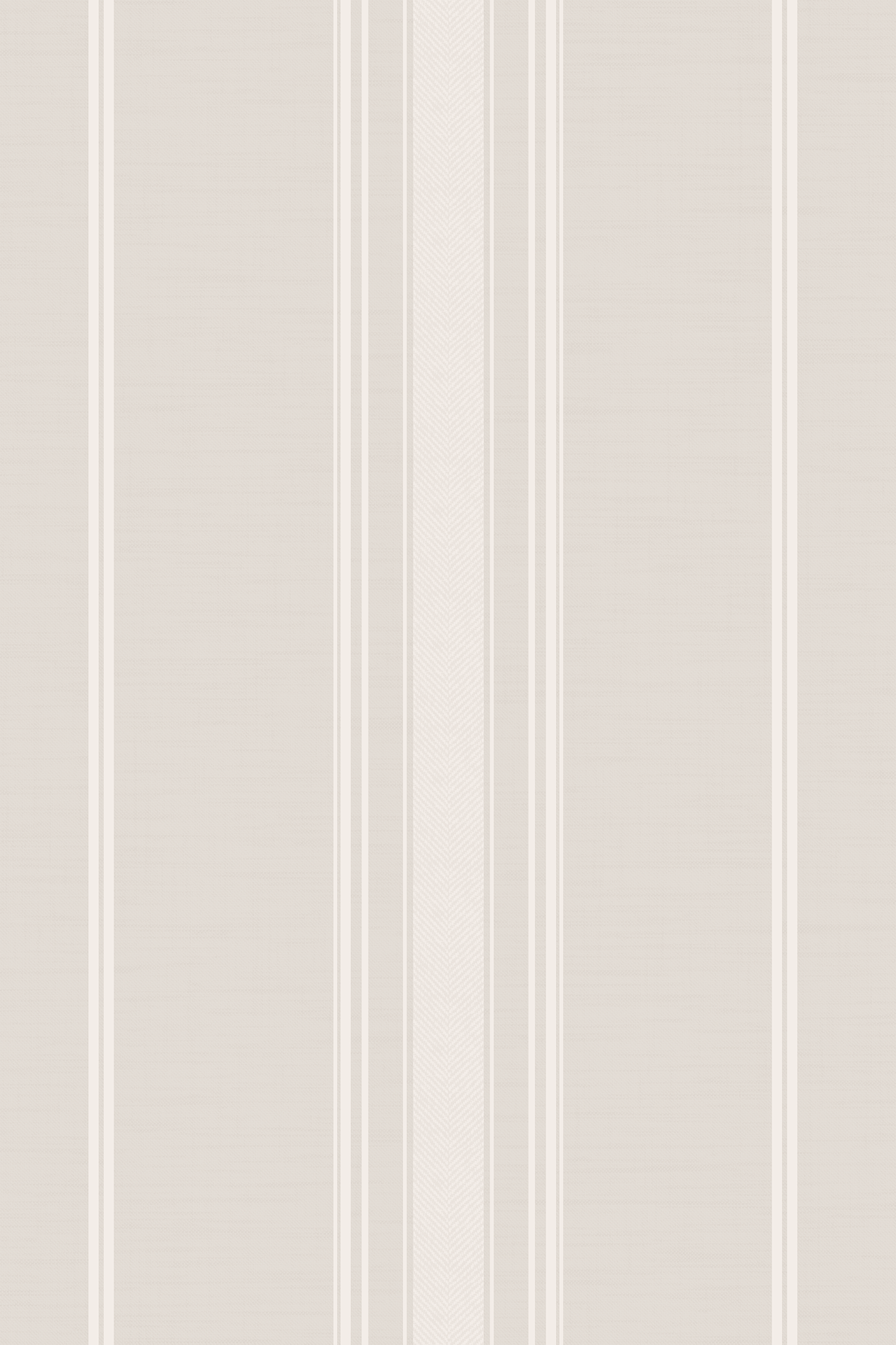 William Cream Textured Multi Stripe Wallpaper - Removable Wallpaper (Peel & Stick)