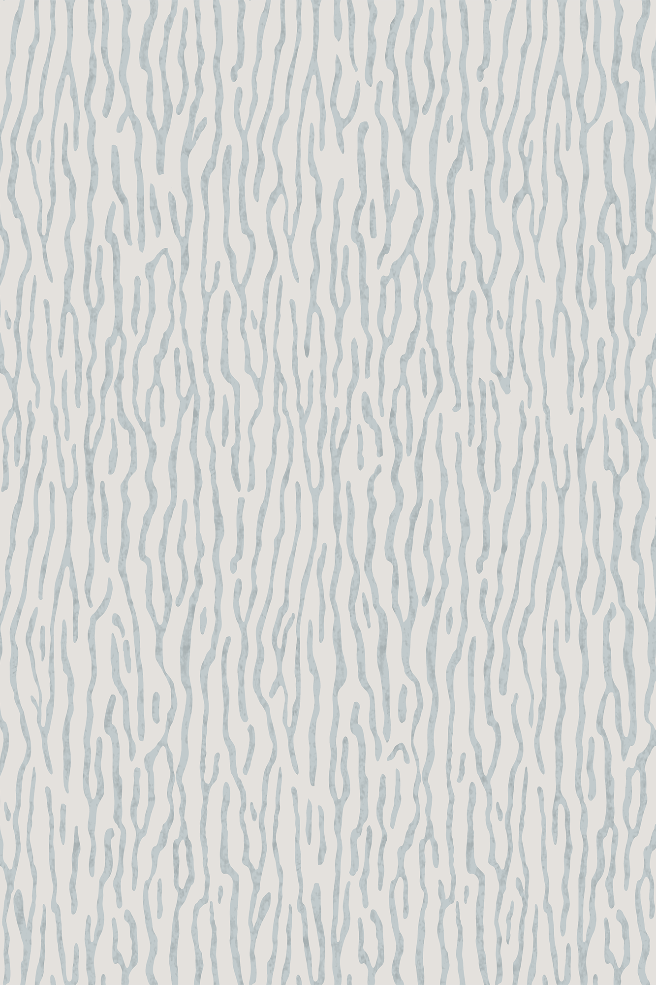 Ash Blue Tree Bark Textured Wallpaper - Removable Wallpaper (Peel & Stick)